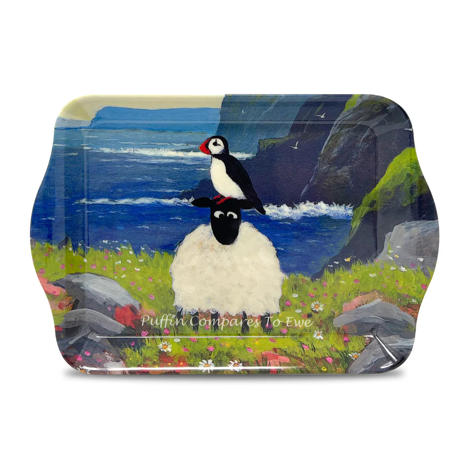 Thomas Joseph ‘Puffin Compares To Ewe’ Scatter Tray