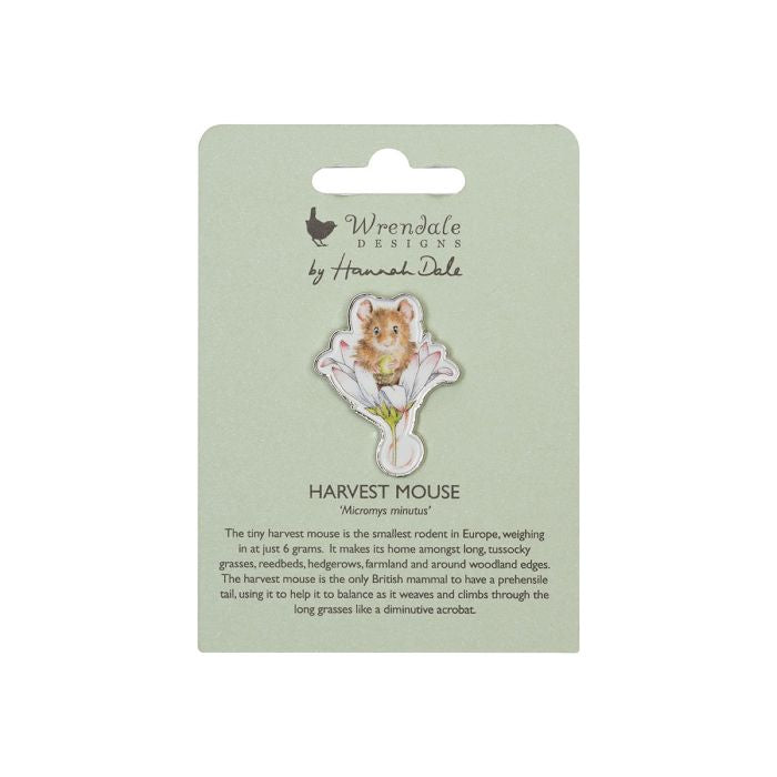 Wrendale ‘Oops A Daisy’ Mouse Pin Badge
