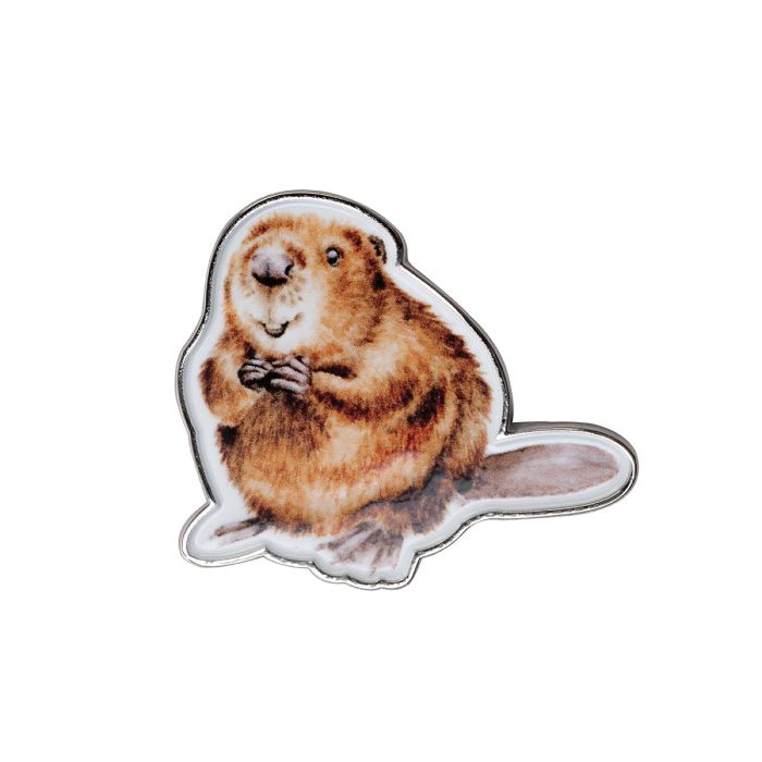 Wrendale ‘The Arborist’ Beaver Pin Badge