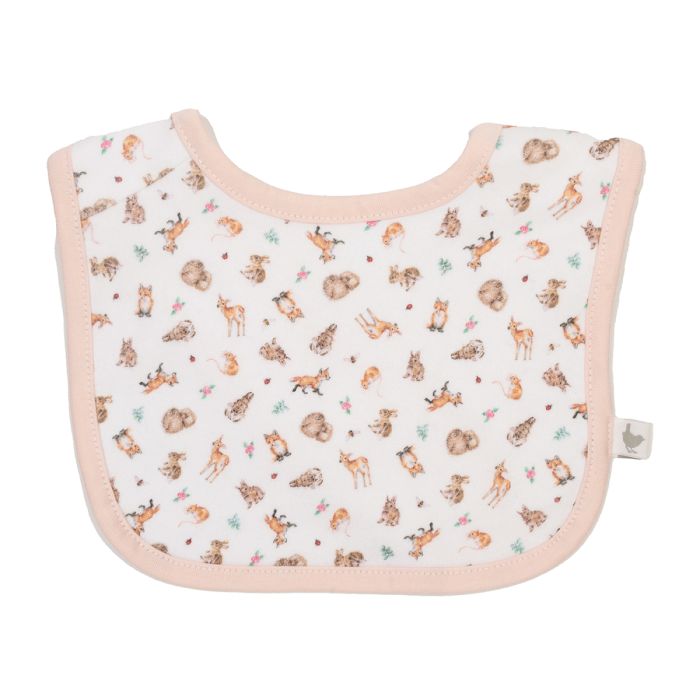 Wrendale 'Little Forest' Woodland Animal Bib Gift Setj