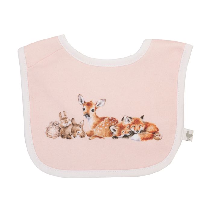 Wrendale 'Little Forest' Woodland Animal Bib Gift Setj