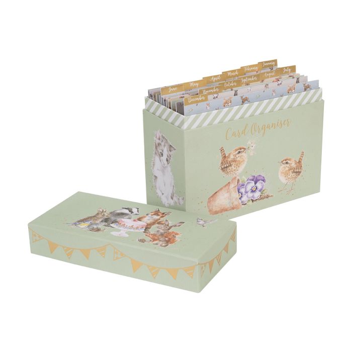 Wrendale Card Organiser Box