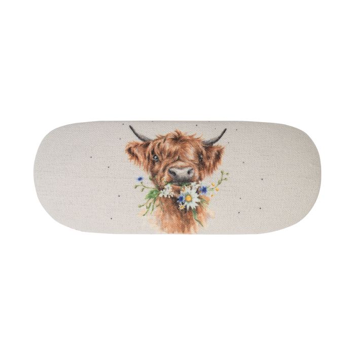 Wrendale ‘Just for Moo' Highland Cow Glasses Case