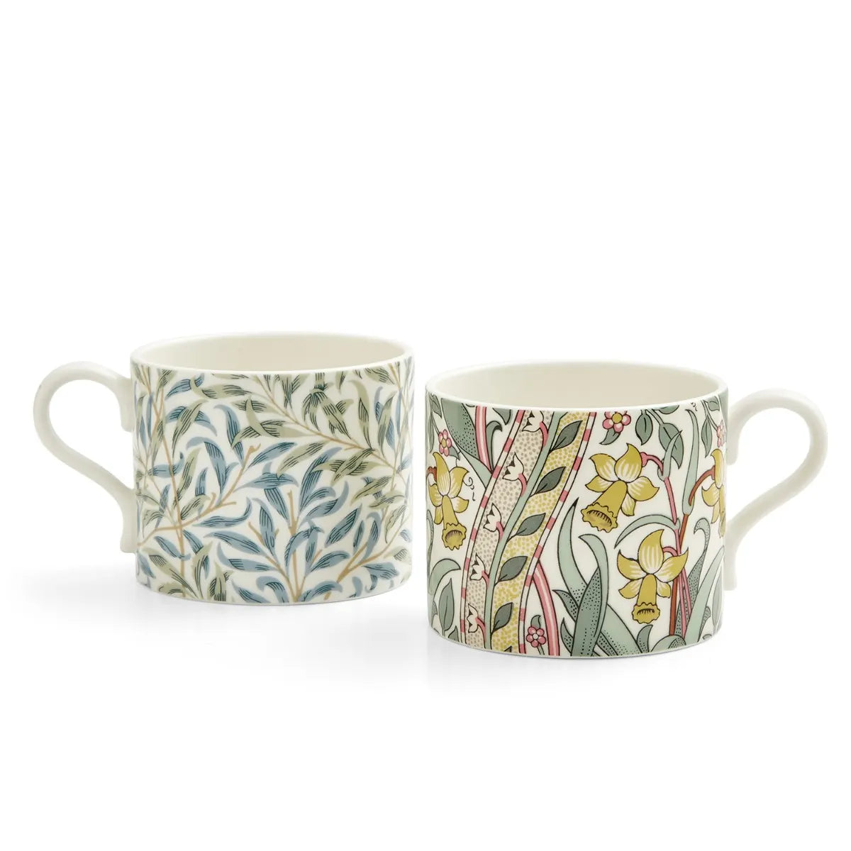 Morris & Co. Daffodil & Willow Bough Set of 2 Mugs