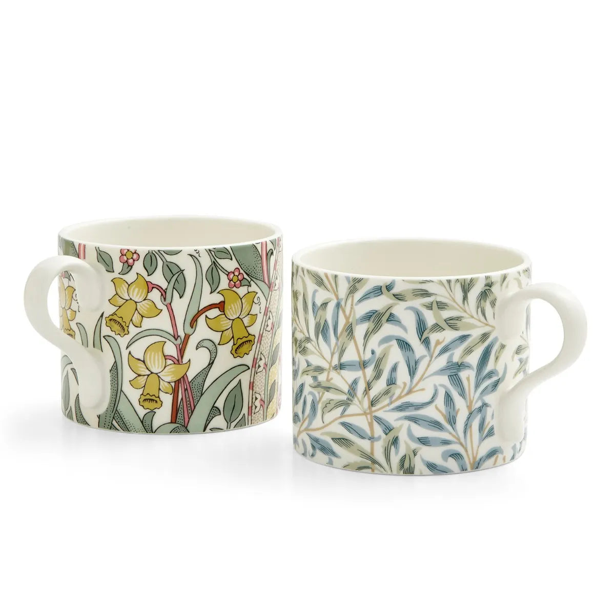 Morris & Co. Daffodil & Willow Bough Set of 2 Mugs