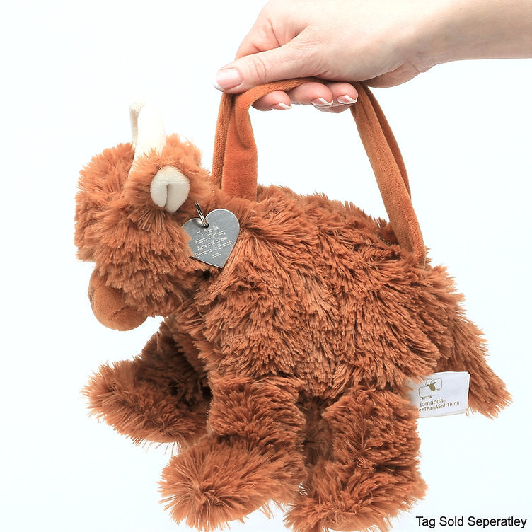 Jomanda Highland Coo Cow Hand Bag Brown
