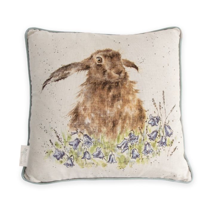 Wrendale ‘Bright Eyes’ Hare Cushion 40cm