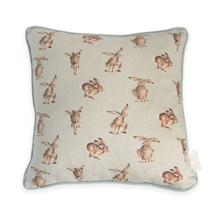 Wrendale ‘Bright Eyes’ Hare Cushion 40cm