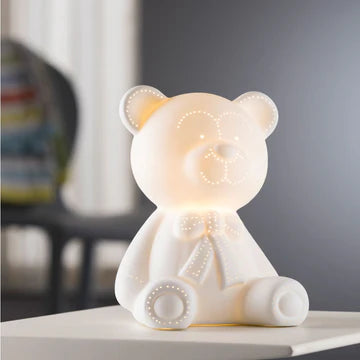 Belleek Teddy Bear Luminaire