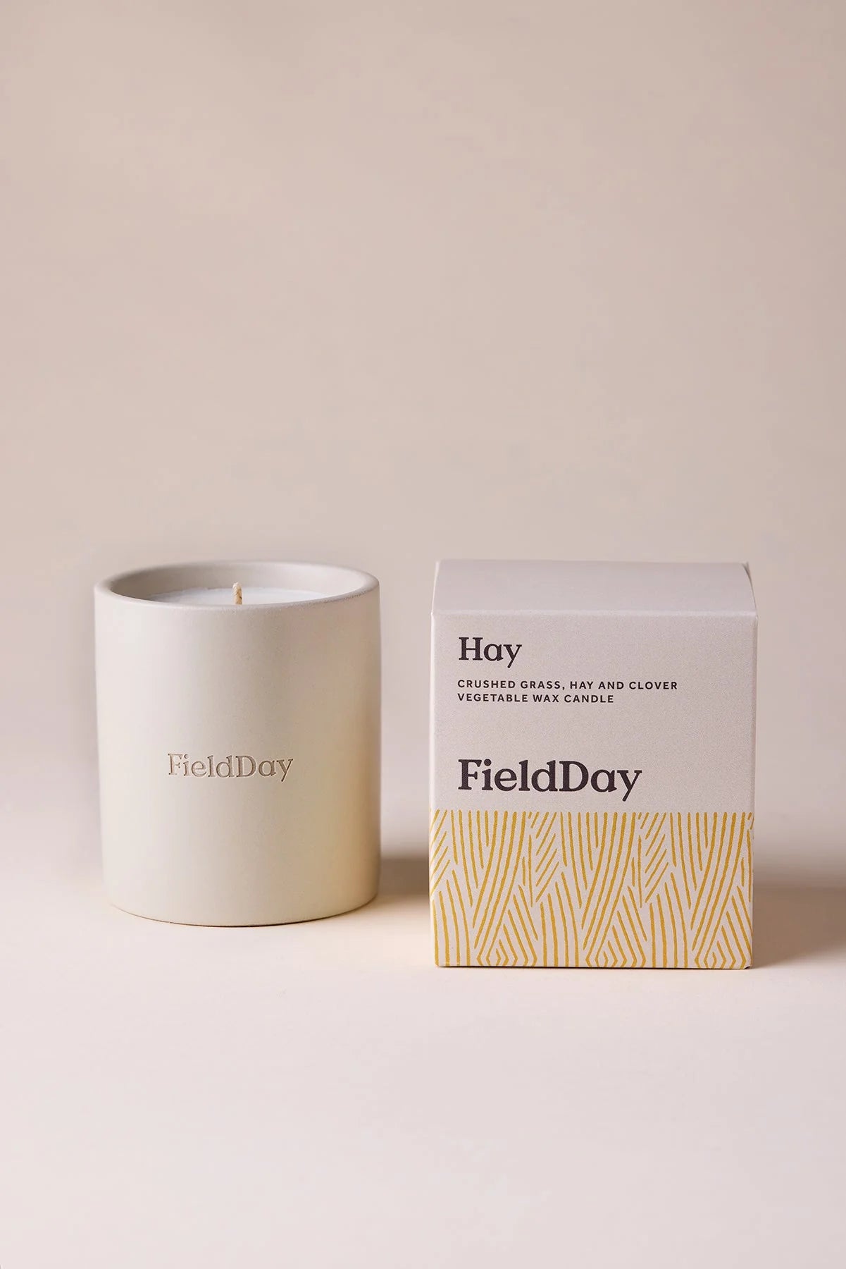 FieldDay Classic Hay Stoneware Candle