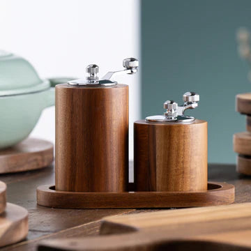 Belleek living Acacia salt & pepper mill grinder