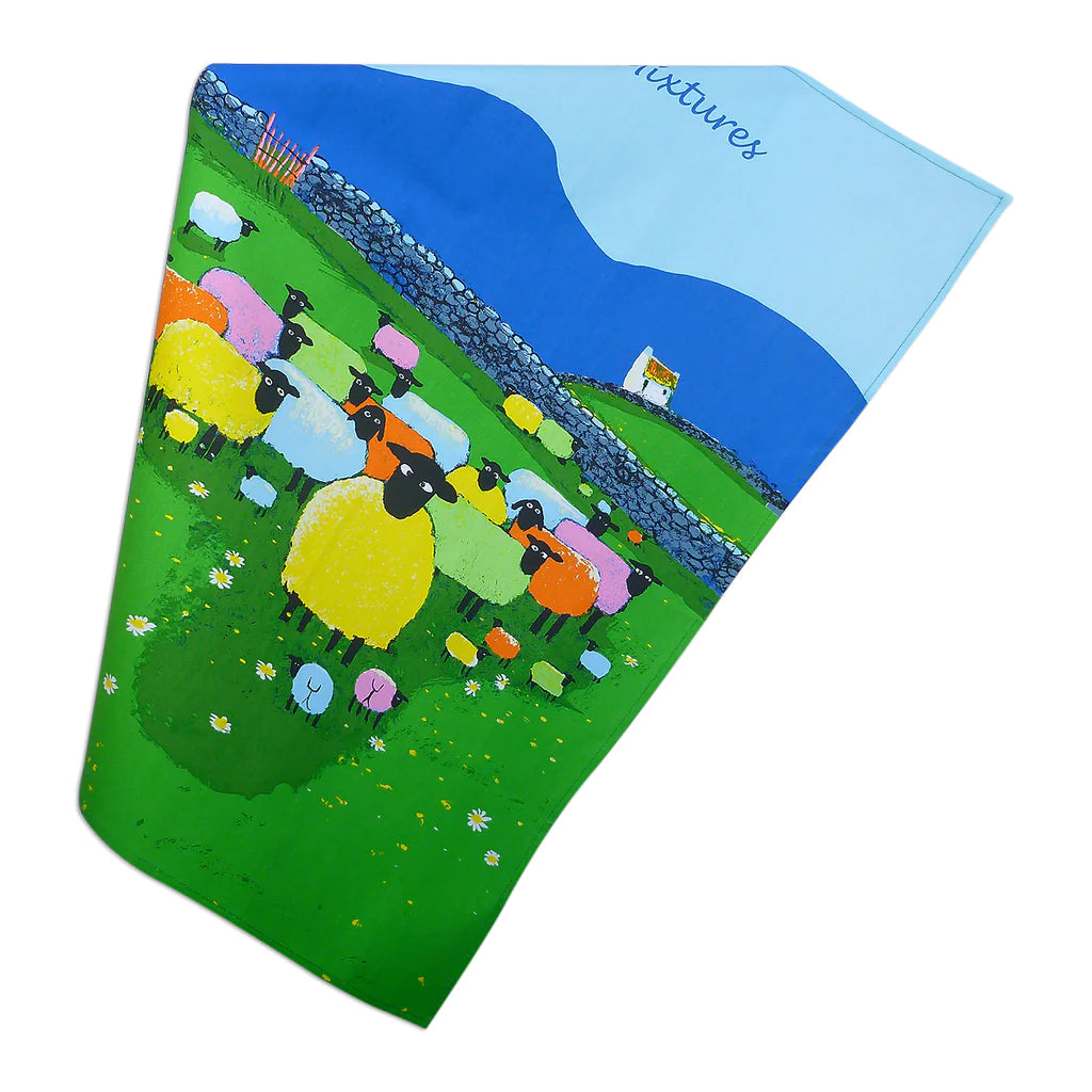 Thomas Joseph ‘Dolly Mixtures’ Tea Towel