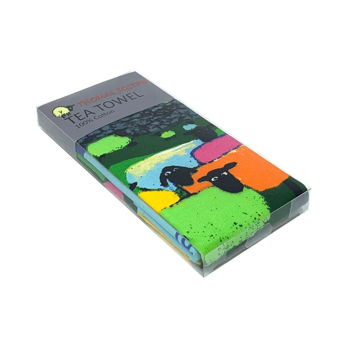 Thomas Joseph ‘Dolly Mixtures’ Tea Towel