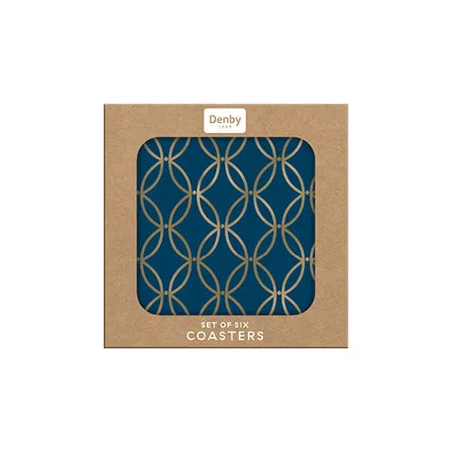 Denby Modern Deco Set Of 6 Coasters