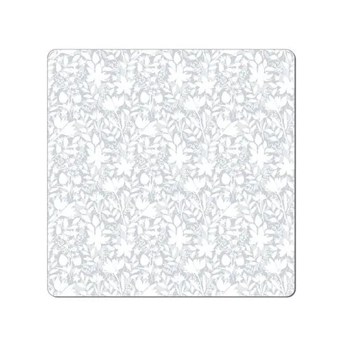 Denby Grey Floral Set Of 6 Placemats