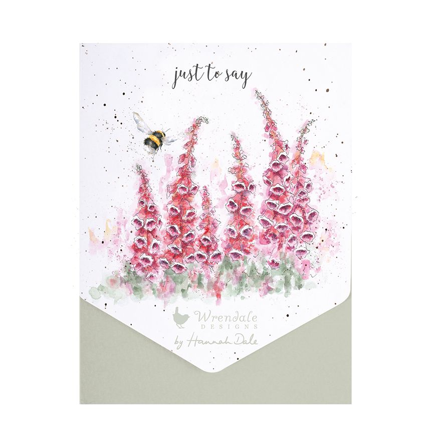 Wrendale ‘Just To Say’ Bee Notecards And Envelopes