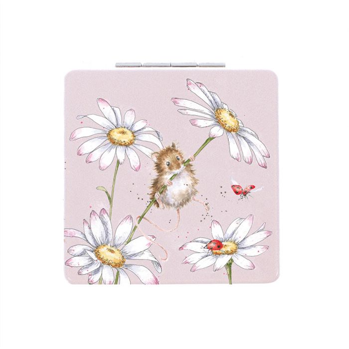 Wrendale ‘Oops A Daisy’ Mouse Compact Mirror