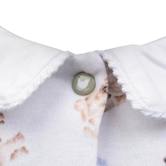 Wrendale ‘Little Wren’ Boys Little Paws Babygrow 6-9 Months