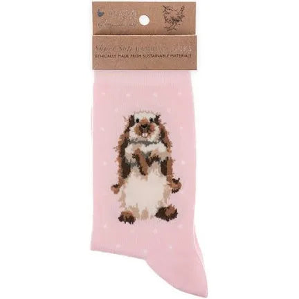 Wrendale Woman’s 'Earisistible' Rabbit Socks