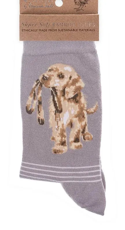 Wrendale Woman’s ‘Hopeful’ Labrador Dog Socks