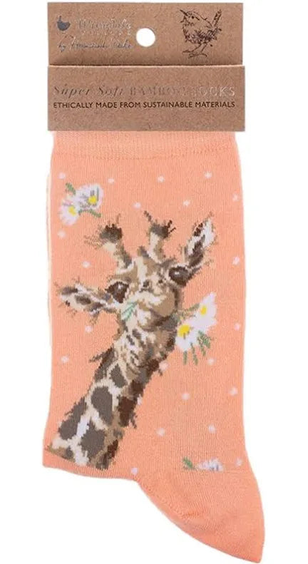 Wrendale Ladies ‘Camilla’ Giraffe Socks