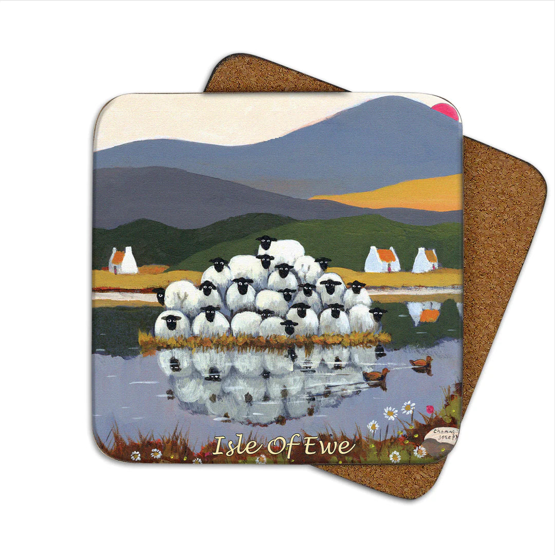 Thomas Joseph ‘Isle Of Ewe’ Coaster