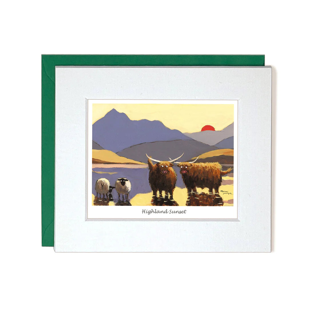 Thomas Joseph ‘Highland Sunset’ Card