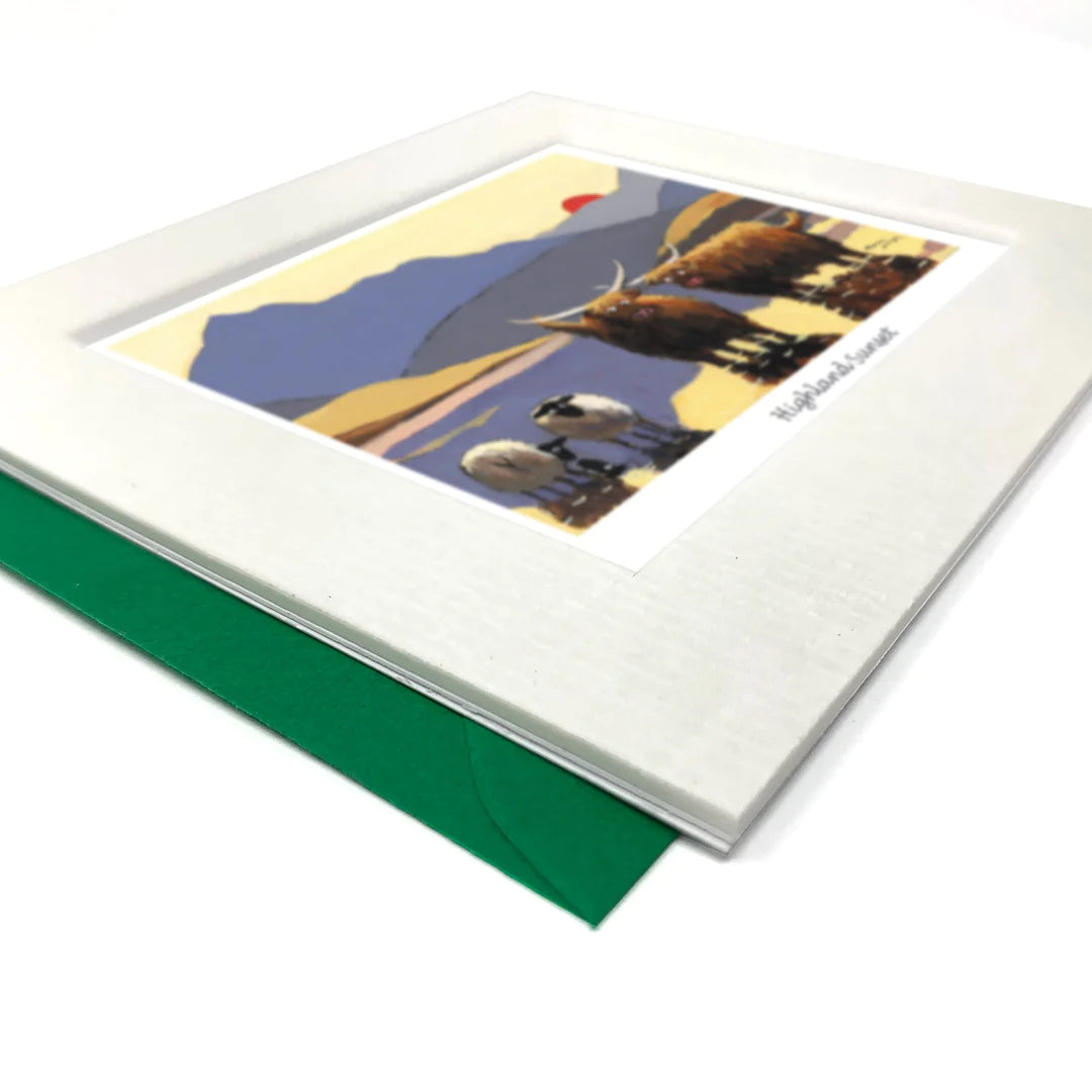 Thomas Joseph ‘Highland Sunset’ Card