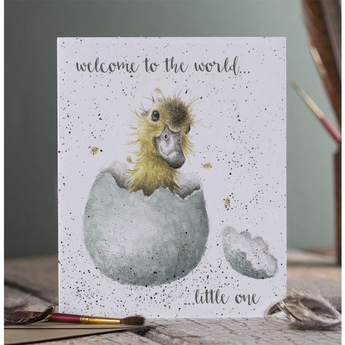 Wrendale Welcome To The World Little One Card