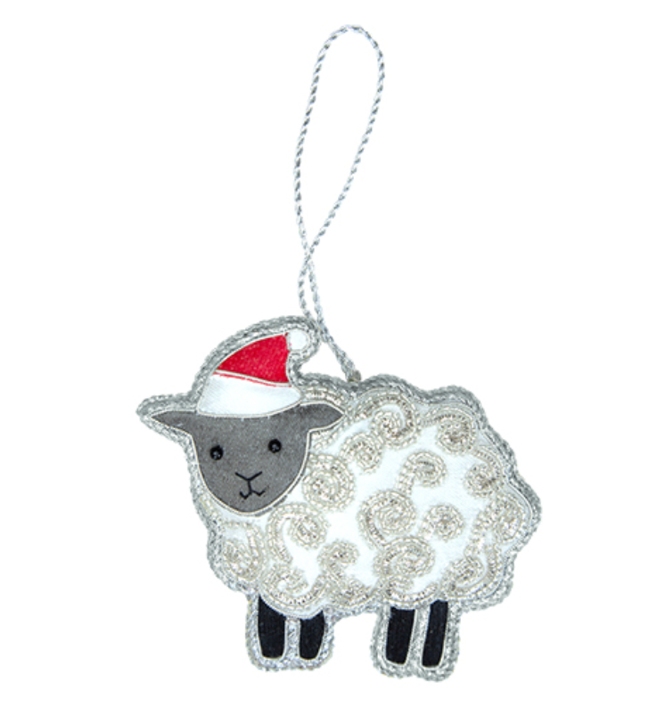 Sass & Belle Sheep Zari Decoration