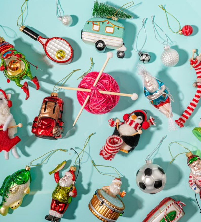 Sass & Belle Knitting Ball Shaped Bauble