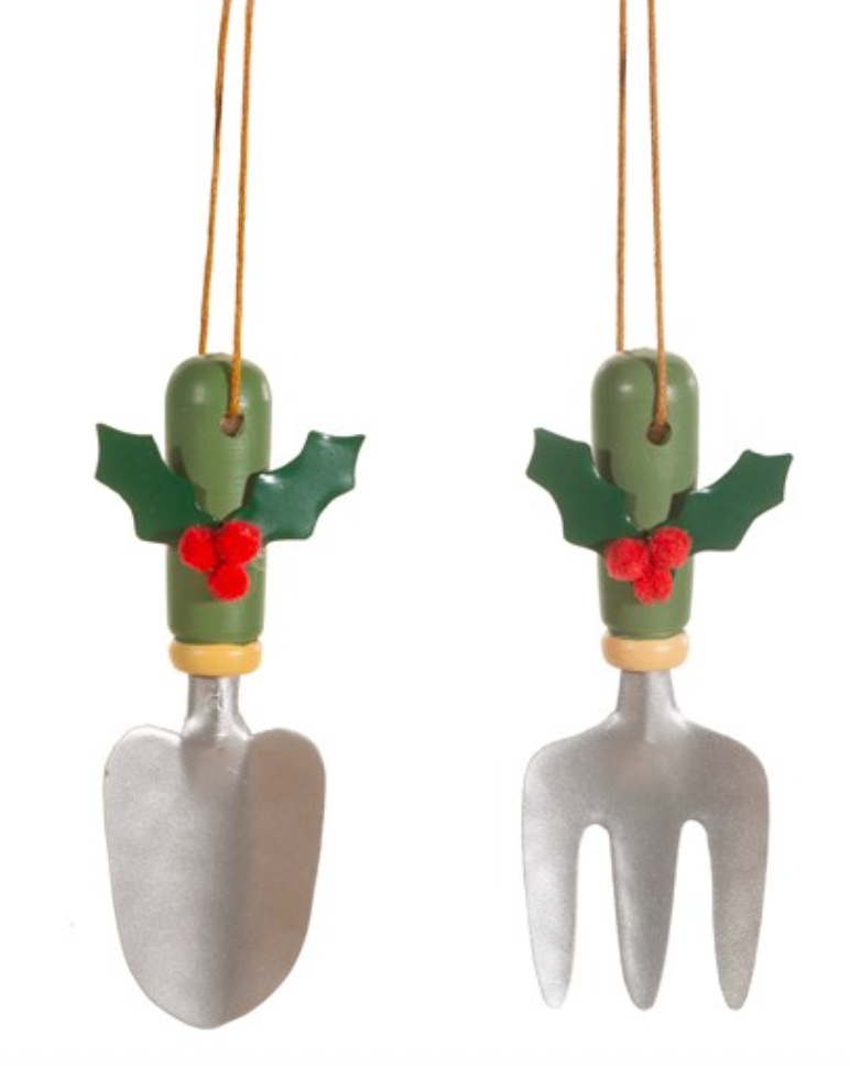 Sass & Belle Large Garden Tool Decoration - Set of 2