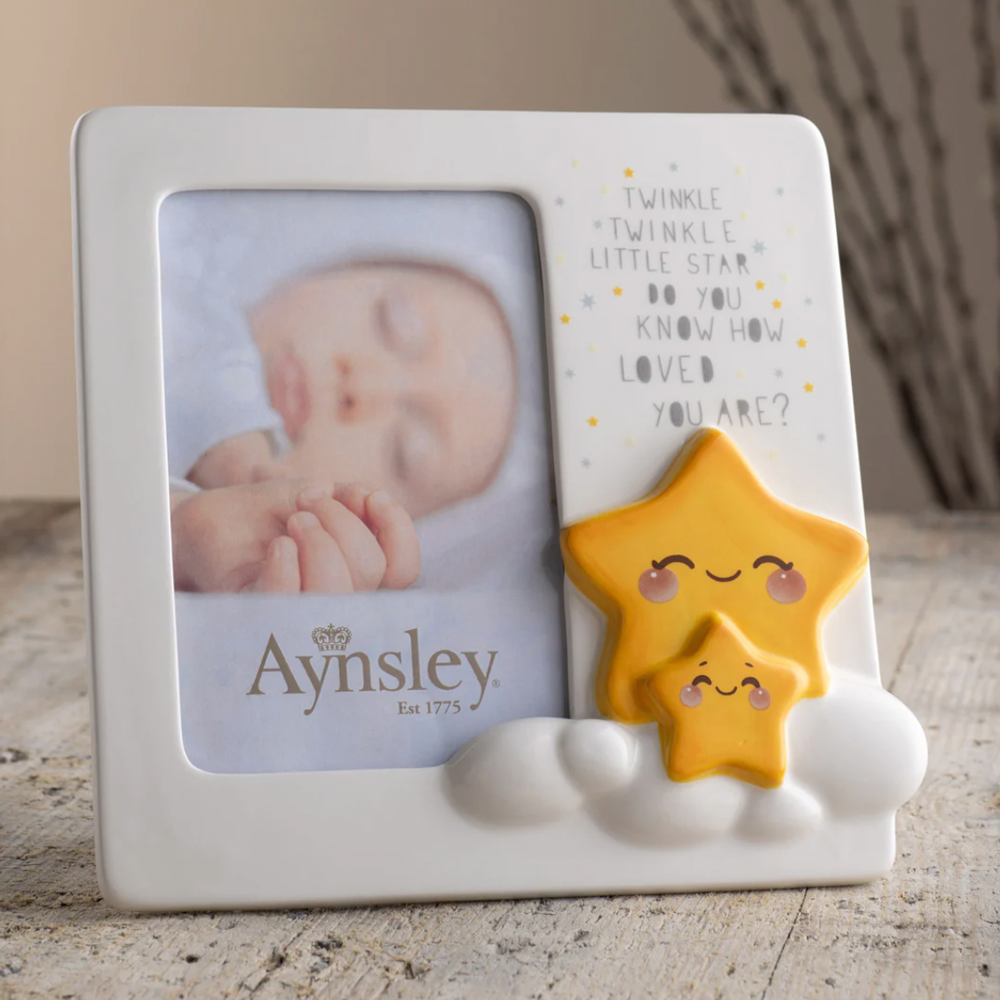 Aynsley Twinkle Twinkle Little Star Photo Frame