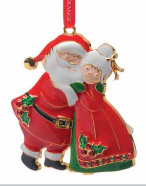 Newgrange Santa & Mrs Claus Hanging Christmas Decoration