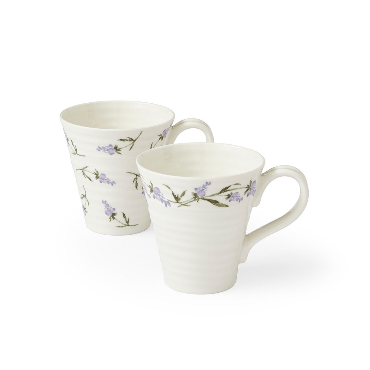Portmeirion Sophie Conran Set of 2 Mugs Lavandula
