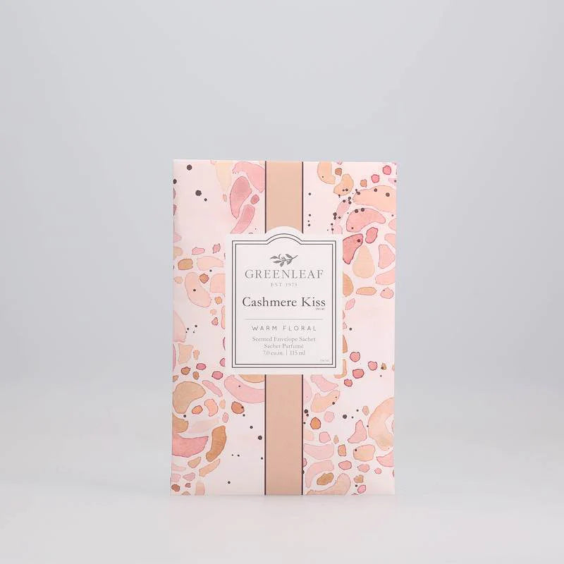 Greenleaf Scented Sachet - Cashmere Kiss