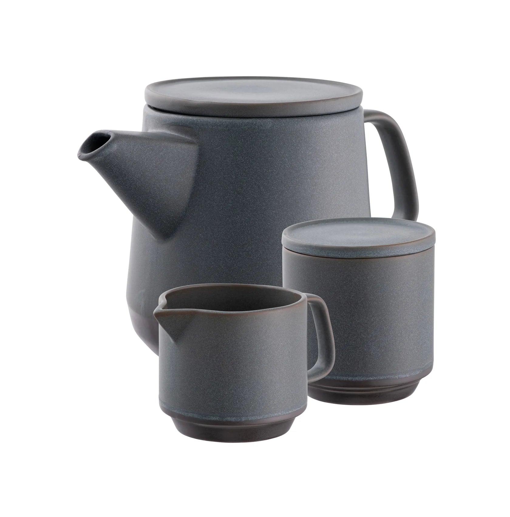 Belleek Living Taberu Teaset - Teapot, Sugar & Jug