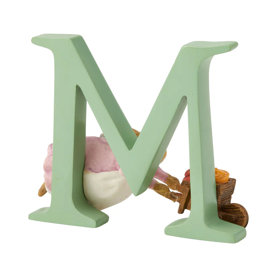 Peter Rabbit Alphabet Letter - M