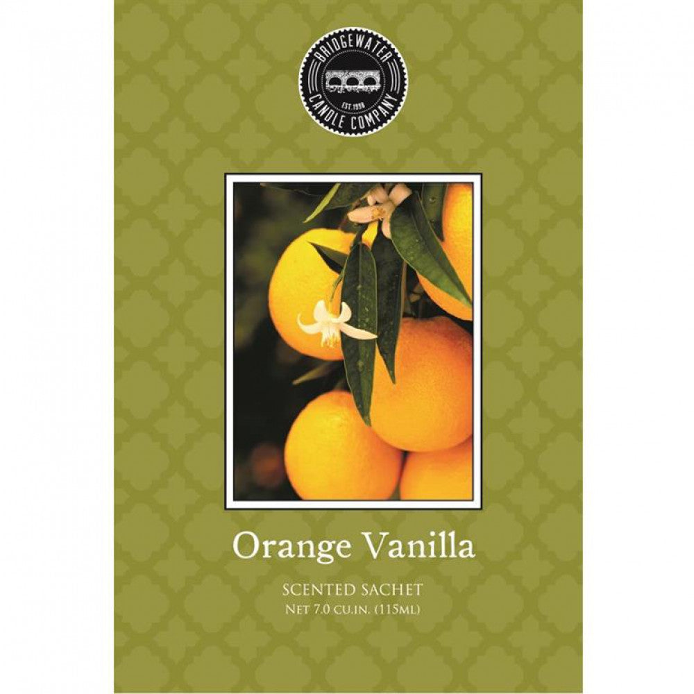 Bridgewater Scented Sachet - Orange Vanilla