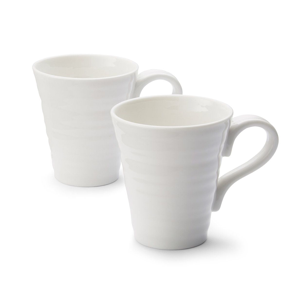 Sophie Conran Set Of 2 White Mugs