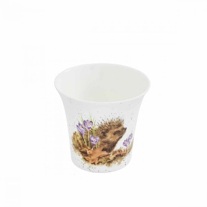 Wrendale ‘Hedgehog’ Flower & Herb Pot 10cm