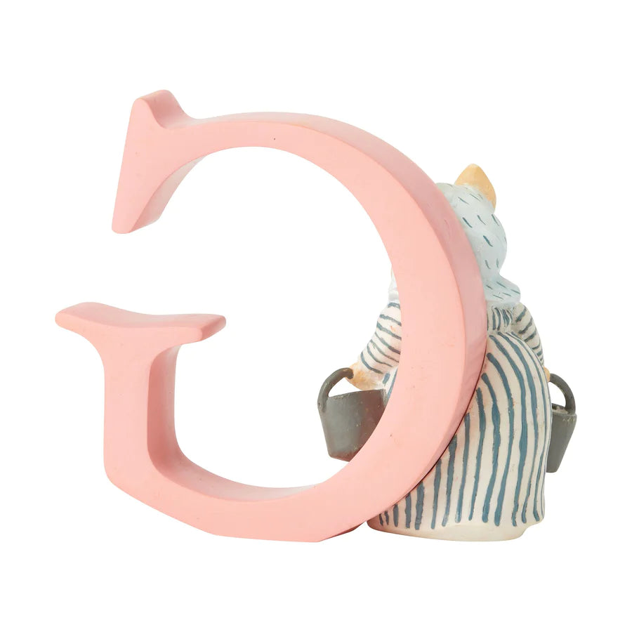 Peter Rabbit Alphabet Letter - G