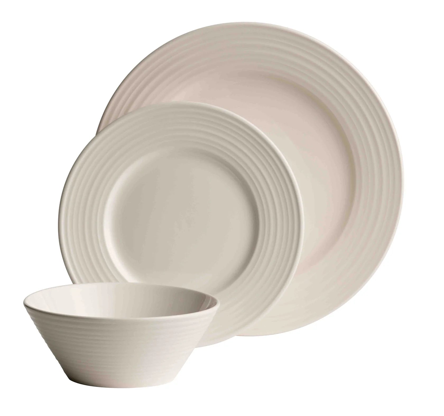 Belleek Living Ripple 12 Piece Set