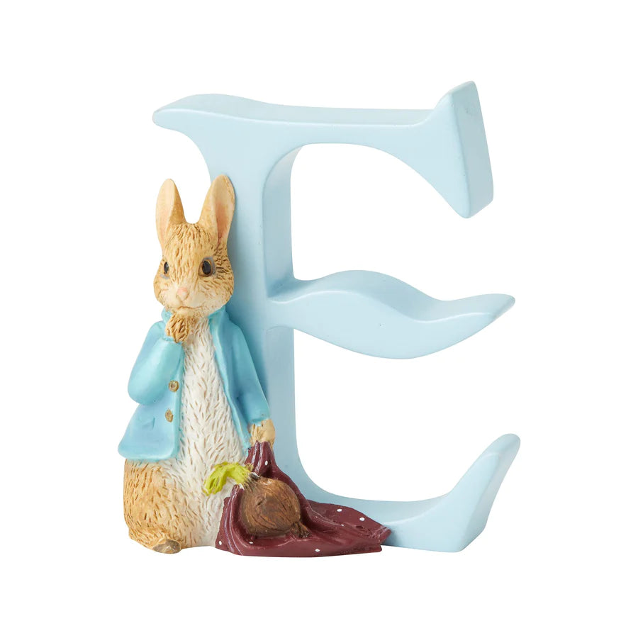 Peter Rabbit Alphabet Letter - E