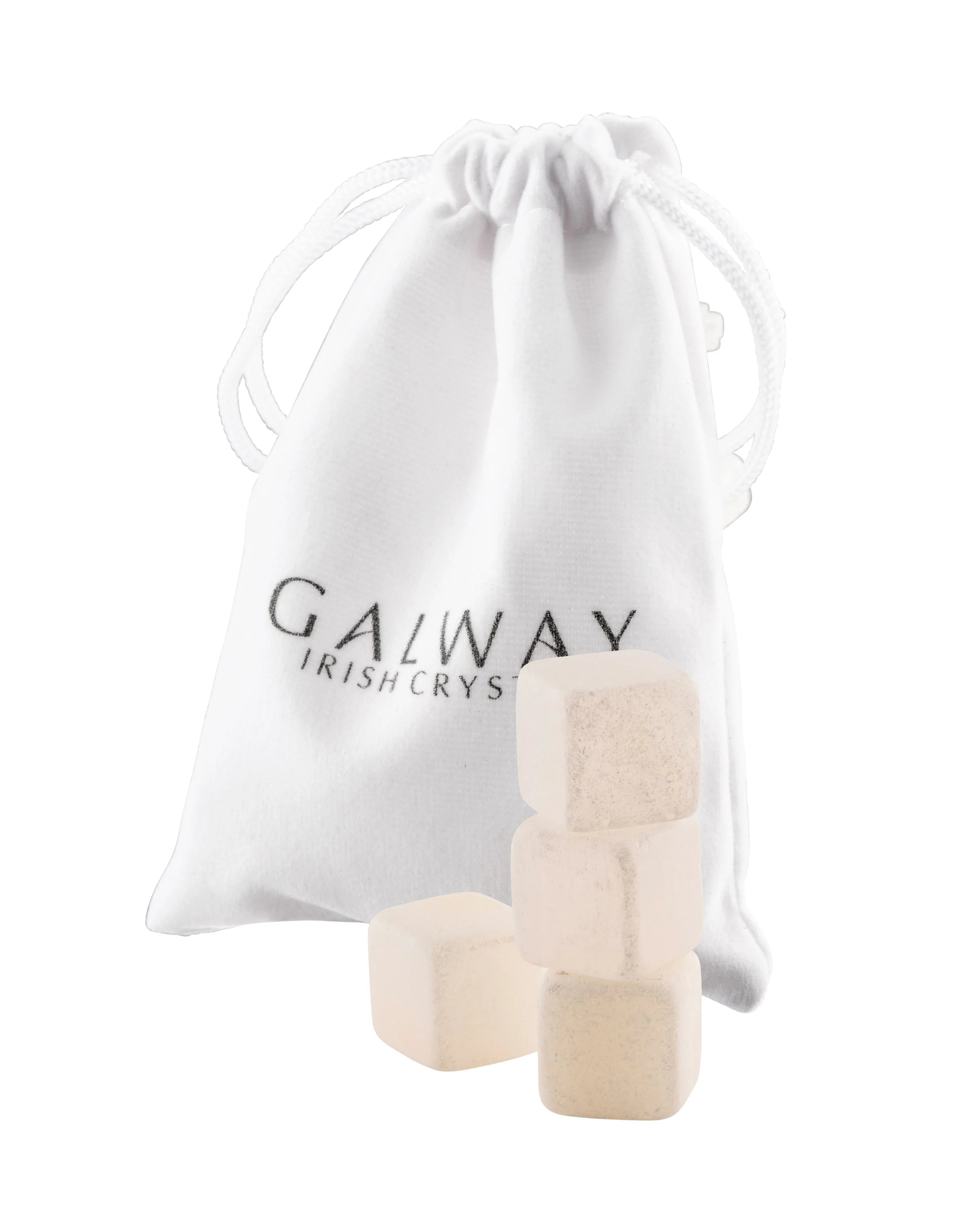 Galway Crystal Cooling Stones Set Of 4 - White Jade