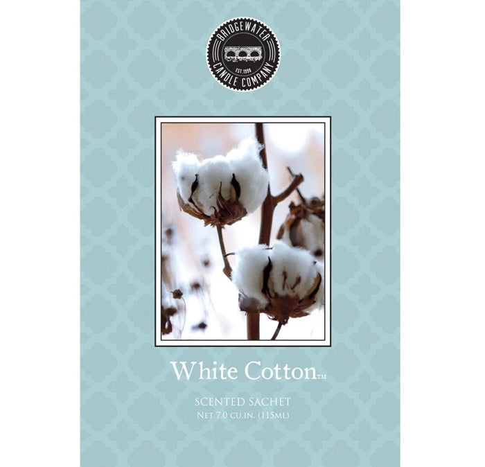 Bridgewater Scented Sachet - White Cotton