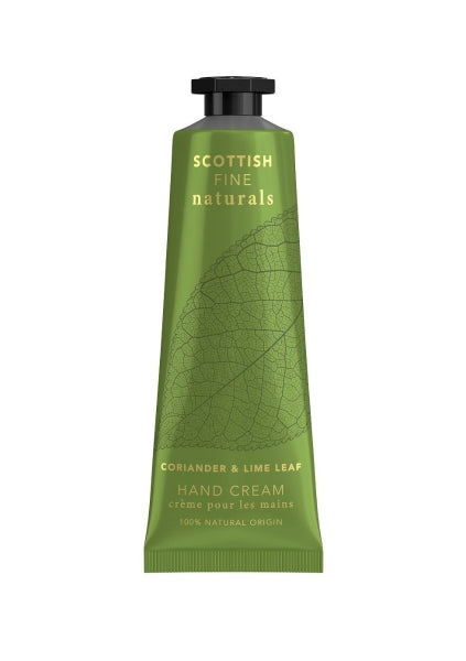 The Scottish Soap Company Coriander & Lime Leaf Hand Cream 30ml