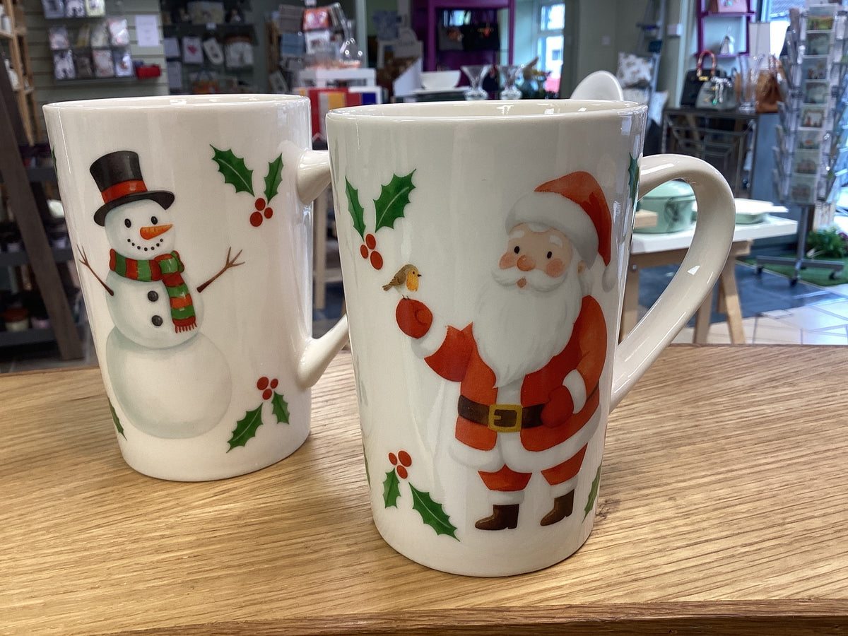 Aynsley Character Latte Mugs Pair