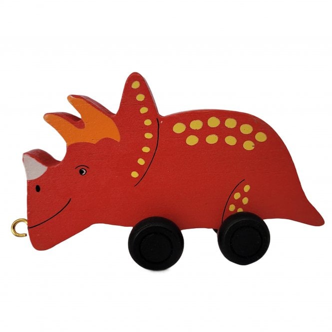 Ryantown Toys Coloured Triceratops Back