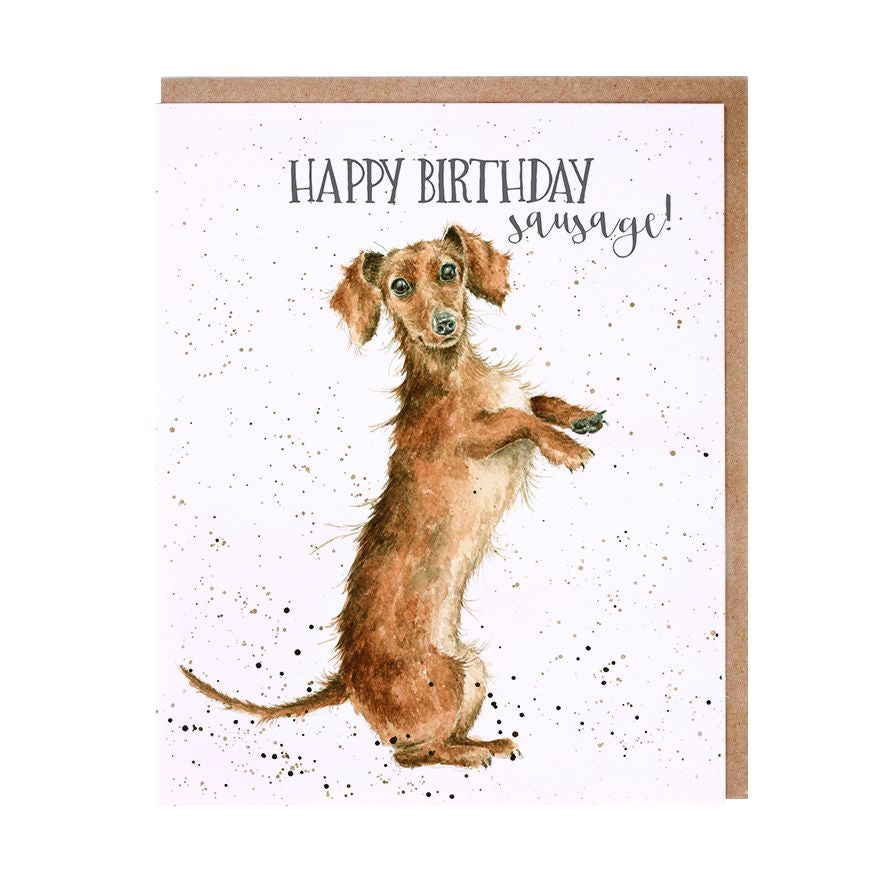 Wrendale ‘Happy Birthday Sausage!’ Card
